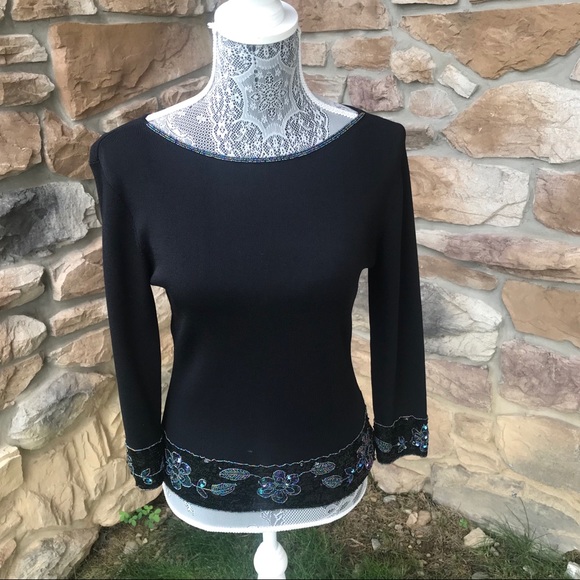 J.A.C. Tops - J.A.C. Sequin Top